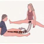 Erotic and quirky illustrations by Marion Fayolle.