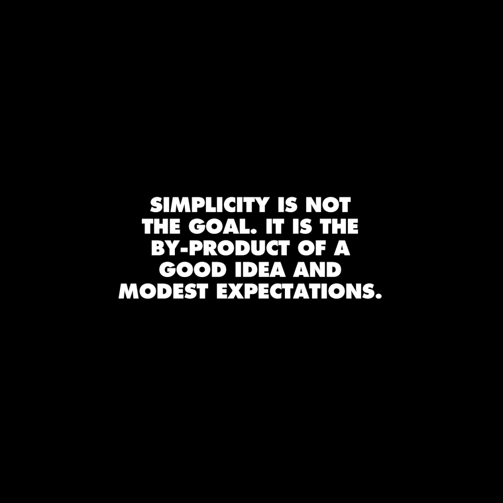 Simplicity Paul Rand