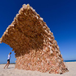 3000 Barbie dolls giant wave, by Annette Tas Artist.