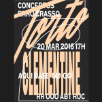 Concertos ERRO CRASSO #28: TORTO + Clementine
